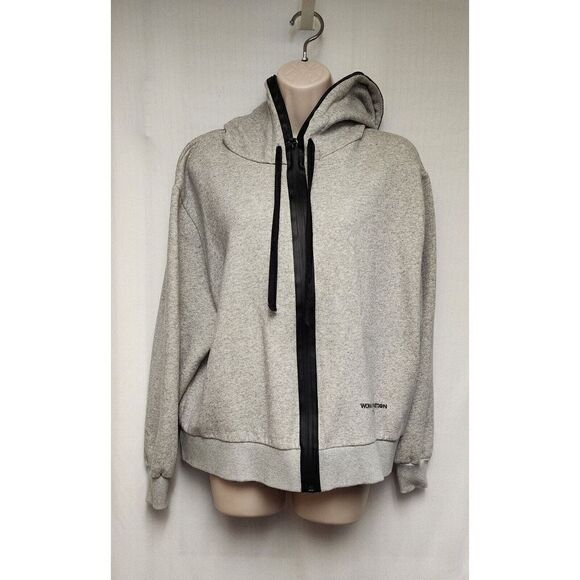 Zara Trafuluc combination sweatshirt gray/Black Size Medium - Picture 5 of 7